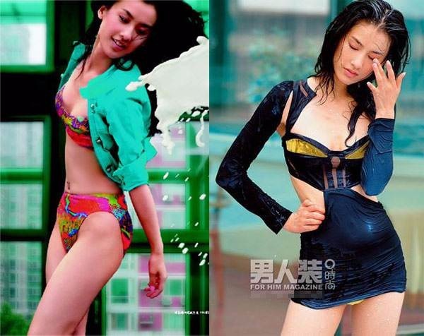 黄圣依16年前泳装照曝光 青春被赞为蛋白质女孩